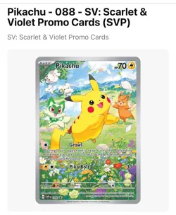Pokemon TCG: Paldea Adventure Chest NEW/SEALED Pikachu 088 Promo - Image 5