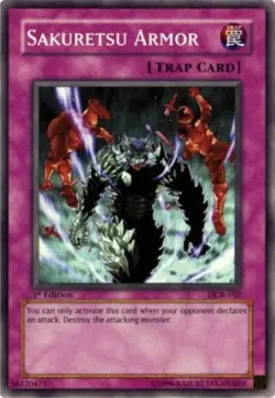 Sakuretsu Armor - DCR-102 - Common - 1st Edition NM Yugioh Dark Crisis - DCR - Image 1
