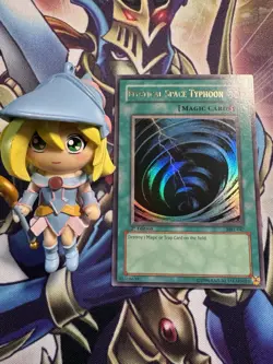 1 X Yu-Gi-Oh! Mystical Space Typhoon - MRL-047 - 1st Ed. - Ultra Rare - VLP!! - Image 1