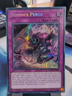 YuGiOh! Dominus Purge MP25-EN095 Secret Rare 1st Ed - Image 1