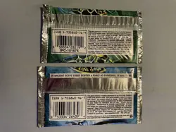 Yugioh Booster Pack Lot Of Two 1 Magic Ruler 1 Blue Eyes White Dragon Unlimited - Image 2