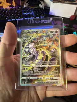 Mewtwo VSTAR Crown Zenith: Galarian Gallery Holo Card GG44/GG70 Near Mint - Image 1