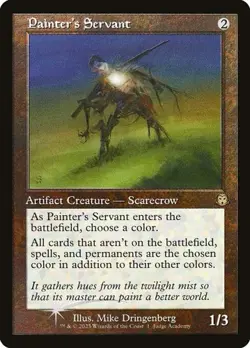 Painter's Servant - Foil Retro Frame Promo Judge Gift Cards NM MTG - Image 1
