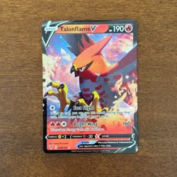Talonflame V NM 029/185 Swsh04: Vivid Voltage Holo 2020 Pokemon Card - Image 1