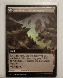 MTG English Extended Art Agadeem's Awakening / Agadeem, the Undercrypt NM - Image 2