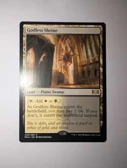 Godless Shrine Ravnica Allegiance MTG Card NM Condition - Image 1