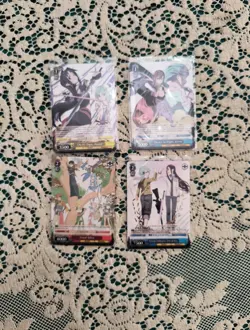Sword Art Online Weiss Schwartz Lot Of 4 Promo Cards - Image 1
