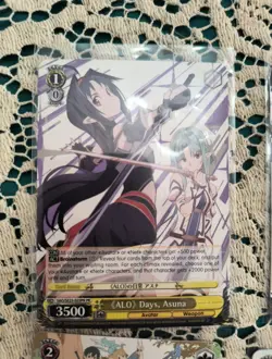 Sword Art Online Weiss Schwartz Lot Of 4 Promo Cards - Image 4