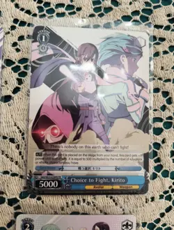 Sword Art Online Weiss Schwartz Lot Of 4 Promo Cards - Image 5