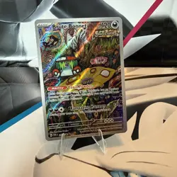 Pokemon TCG Brute Bonnet Illustration Rare Holo Card 207/182 Sv04: Paradox Rift - Image 1