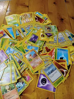 Pokemon Card Vintage Lot Base 1999 2000 Base 400 Cards Holo Buying All - Image 2