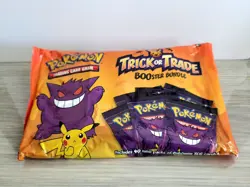 2022 Pokemon TCG Halloween Trick or Trade BOOster Bundle 40 Mini Packs 120 cards - Image 1