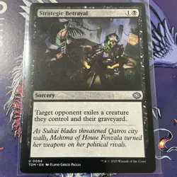 Strategic Betrayal - (Near Mint NM) MTG Magic - Tarkir: Dragonstorm Regular - Image 3