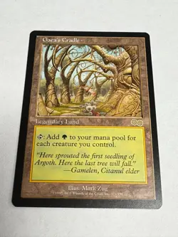 Gaea's Cradle Urza's Saga Regular MTG Magic The Gathering Legendary Land - Image 1