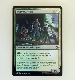 Magic the Gathering: Web-Warriors Marvel's Spider-Man Foil NM - Image 1