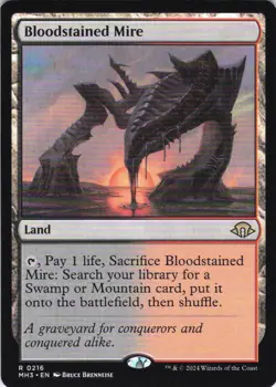 MTG Bloodstained Mire (216) | NM | Modern Horizons 3 {MH3} - Image 1