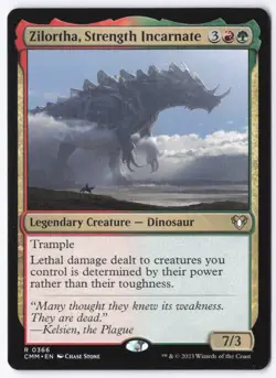Zilortha, Strength Incarnate R Commander Masters 366 NM - Image 1