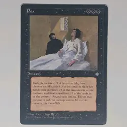 Magic the Gathering MTG Ice Age POX LP/EX Rare 1995 Vintage Nice! - Image 1