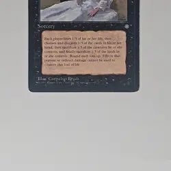 Magic the Gathering MTG Ice Age POX LP/EX Rare 1995 Vintage Nice! - Image 2