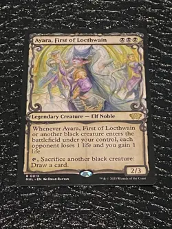 Ayara, First Of Locthwain #13 Showcase Rare Magic The Gathering - Image 1