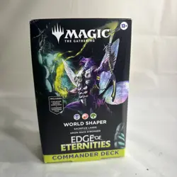 Magic The Gathering Edge of Eternities Commander Deck World Shaper Sealed - Image 1