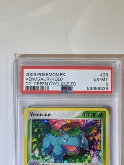 Venusaur Crystal Guardians PSA Graded Pokemon Card Holo 2006 Vintage Rare TCG - Image 3