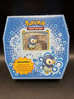 2009 Piplup EX Era Classic Trio Box/Tin Pokemon Factory Sealed - Image 1