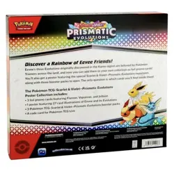 Pokemon Scarlet & Violet 8.5 Prismatic Evolutions Poster Collection - Image 2