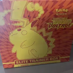 Vivid Voltage ETB Elite Trainer Box Pokemon TCG Sword & Shield NEW Sealed - Image 1