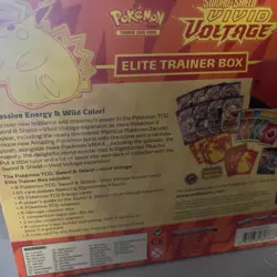 Vivid Voltage ETB Elite Trainer Box Pokemon TCG Sword & Shield NEW Sealed - Image 3
