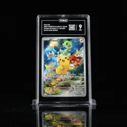 2023 POKEMON PALDEA EVOLVED POKEMON CENTER ETB PROMO SVP EN #027 PIKACHU TAG 9 - Image 3