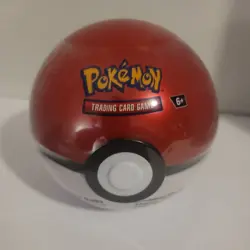 Sealed New - Pokemon TCG: Poke Ball Pokeball Tin - 2024 - 3 Booster Packs PKC - Image 1