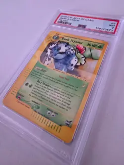 Dark Ivysaur #6 PSA 7 - Best of Game Promo Pokemon WOTC Era Holo Rare - Image 5