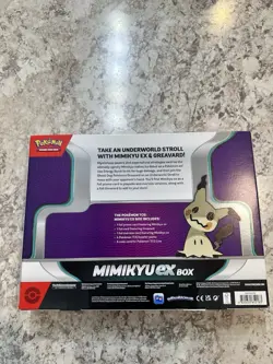 Pokemon TCG Mimikyu EX Collection Box Brand New Sealed 820650852183 - Image 2