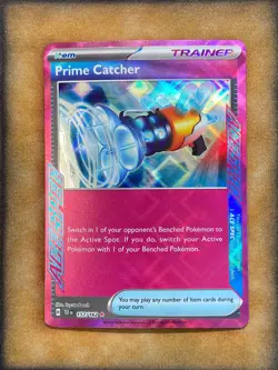 Pokemon Prime Catcher 157/162 Temporal Forces Ace Spec Rare NM - Image 1