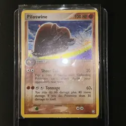 Piloswine 13/109 Team Rocket Returns Rare Holo Ex 2005 Pokemon MINT PACK FRESH - Image 2