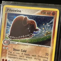 Piloswine 13/109 Team Rocket Returns Rare Holo Ex 2005 Pokemon MINT PACK FRESH - Image 5