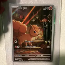 Pokemon Mega Evolution Vulpix IR 138/132 Pack Fresh MINT - Image 1