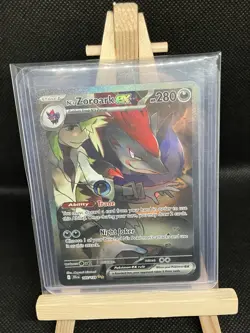 N's Zoroark Ex 185/159: Journey Together SIR Pokemon JTG 2025 - Image 1