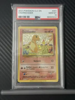 Pokemon Classic Collection Stater(Charmander, Squirtle, Bulbasaur)Graded Set - Image 2