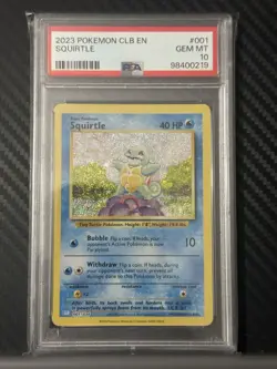 Pokemon Classic Collection Stater(Charmander, Squirtle, Bulbasaur)Graded Set - Image 3