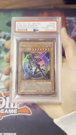 Yu-Gi-Oh! Dark Magician of Chaos Invasion of Chaos 1st Edition IOC-065 PSA 10 - Image 2