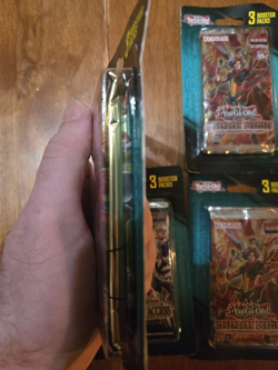 4, 3-pack Blisters. Yugioh 12 Booster Packs. Sealed. New. Cyberstorm access! - Image 3