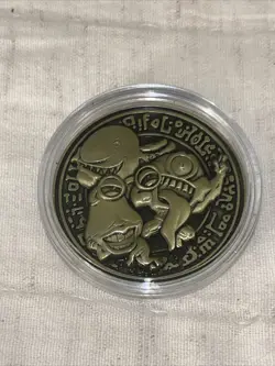 Yu-Gi-Oh! Ojama Trio YCS Pre-Registration Coin GOLD (RARE) SEALED - Image 1