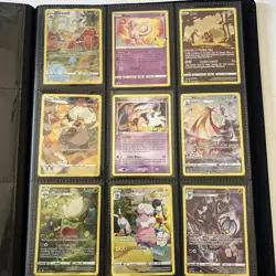 Pokemon Card Binder Lot- Charizard NM Gengar Fossil NM Gengar Vm Max HP-Tag DG - Image 4