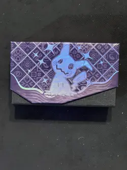 CARD SLEEVES Paldean Fates 65CT SEALED POKEMON Lot of 10 Mimikyu With Etb Box - Image 4