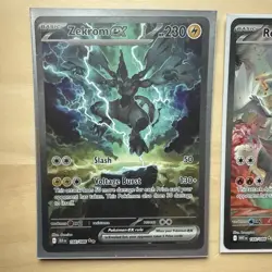 Reshiram and Zekrom chase cards from Pokemon Black Bolt and White Flare - Image 2