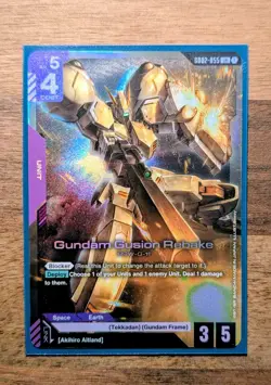 Gundam Gusion Rebake LR - GD02-055 - Dual Impact Gundam TCG Card Game - Image 1