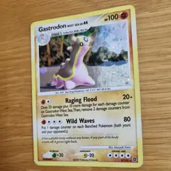 GASTRODON 9/132 POKEMON CARD (SECRET WONDERS SET) HOLO - Image 4