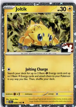 Joltik Common (Cosmos Holo) Prize Pack Series Cards 050/142 NM - Image 1